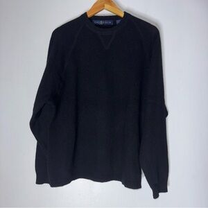 Vintage‎ Chereskin Medium Lambswool, Angora Black Crew Neck Sweater